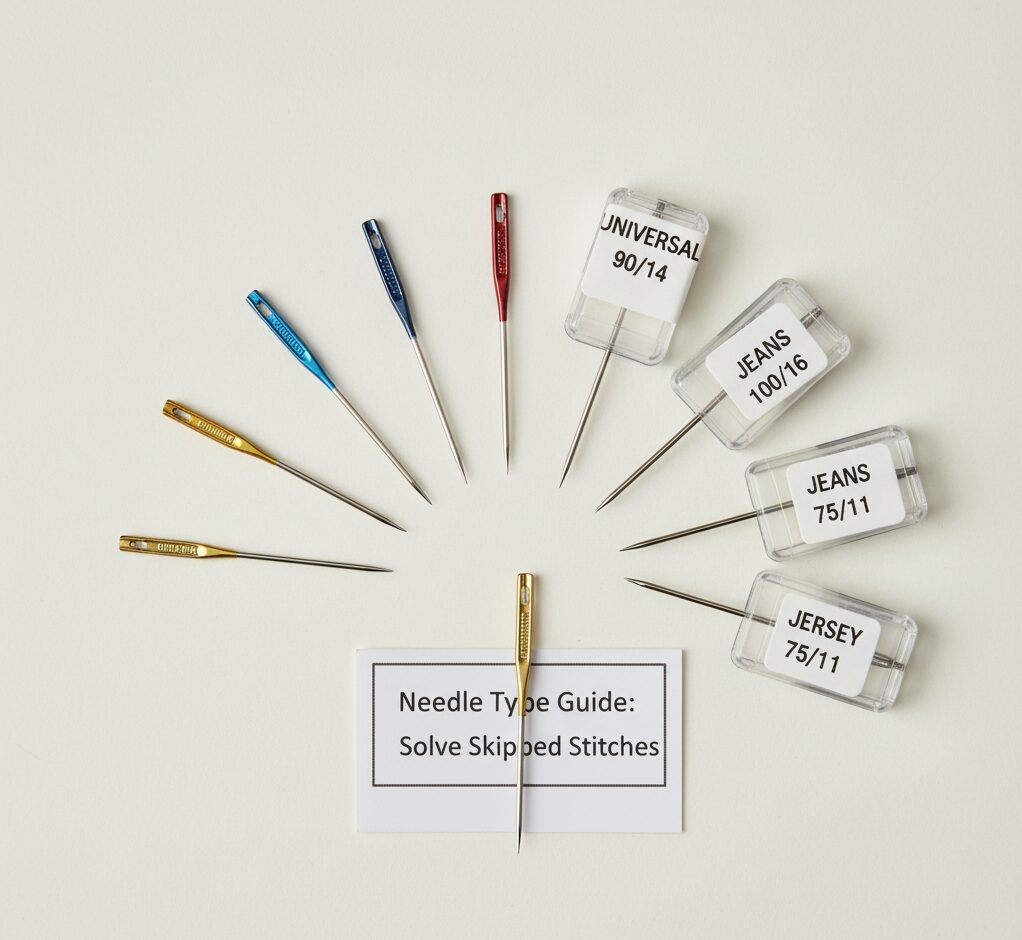 Fixing Skipped Stitches Needle Breaks